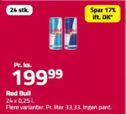 Fleggaard Red Bull tilbud
