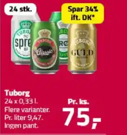 Fleggaard Tuborg tilbud