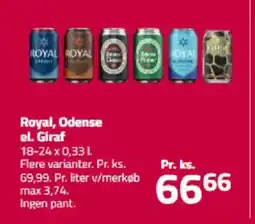 Fleggaard Royal, Odense el. Giraf tilbud