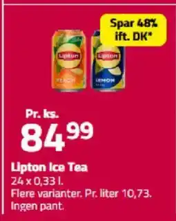 Fleggaard Lipton Ice Tea tilbud
