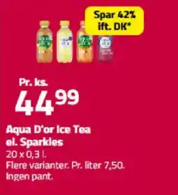 Fleggaard Aqua D'or Ice Tea tilbud