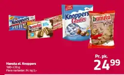 Fleggaard Hanuta el. Knoppers tilbud