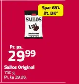 Fleggaard Sallos Original tilbud