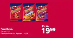 Fleggaard Fazer Dumle tilbud