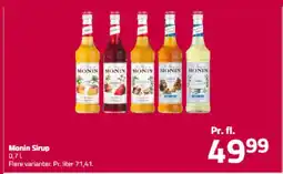 Fleggaard Monin Sirup tilbud