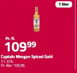 Fleggaard Captain Morgan Spiced Gold tilbud