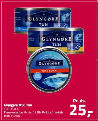 Fleggaard Glyngøre MSC Tun tilbud