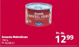 Fleggaard Amanda Makrelkræs tilbud