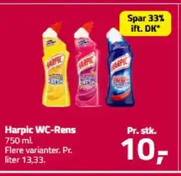 Fleggaard Harpic WC-Rens tilbud
