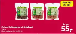 Fleggaard Chrisco Kyllingebryst el. Andebryst tilbud