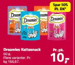 Fleggaard Dreamies Kattesnack tilbud