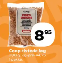SuperBrugsen Coop ristede løg tilbud