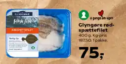 SuperBrugsen Glyngøre rød- spættefilet tilbud