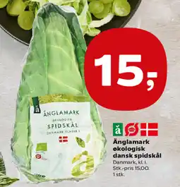 SuperBrugsen Änglamark økologisk dansk spidskål tilbud