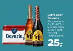 SuperBrugsen Leffe eller Bavaria tilbud