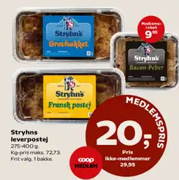 SuperBrugsen Stryhns leverpostej tilbud