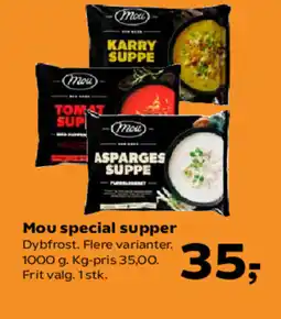 SuperBrugsen Mou special supper tilbud