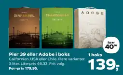 SuperBrugsen Pier 39 eller Adobe i boks tilbud