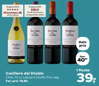 SuperBrugsen Casillero del Diablo tilbud