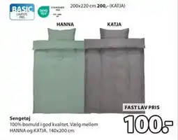 JYSK Sengetøj tilbud