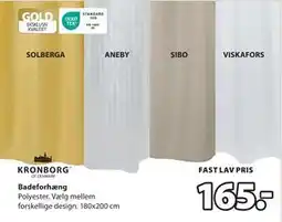 JYSK Badeforhæng, DKK 165 tilbud