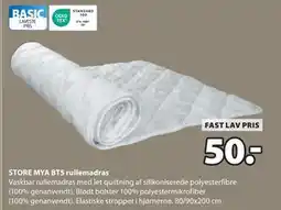 JYSK STORE MYA BT5 rullemadras, DKK 50 tilbud