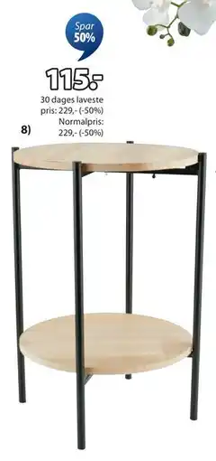 JYSK MARTIN piedestal., DKK 115 tilbud