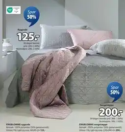 JYSK ENGBLOMME sengetæppe, DKK 200 tilbud