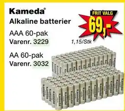 Harald Nyborg Alkaline batterier, DKK 69 tilbud
