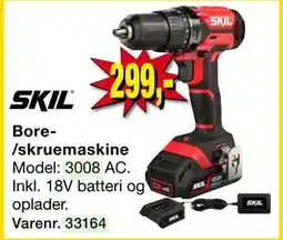 Harald Nyborg Bore/skruemaskine, DKK 299 tilbud