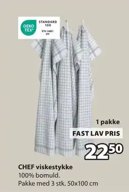 JYSK CHEF viskestykke, DKK 22.5 tilbud