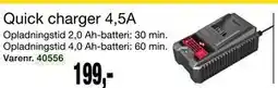 Harald Nyborg Quick charger 4,5A, DKK 199 tilbud