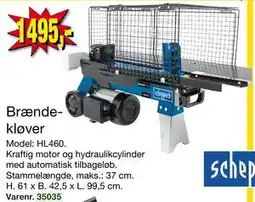 Harald Nyborg Brændekløver HL460, DKK 1495 tilbud