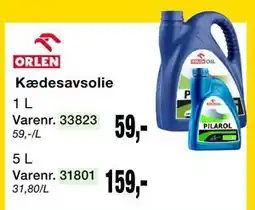 Harald Nyborg Kædesavsolie tilbud