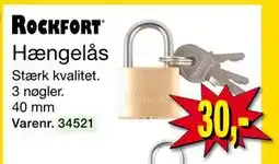 Harald Nyborg Hængelås, DKK 30 tilbud