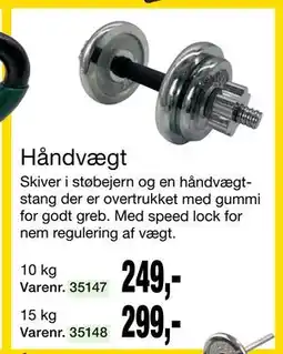 Harald Nyborg Håndvægt tilbud