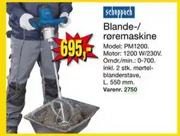 Harald Nyborg Blande-/ røremaskine, DKK 695 tilbud