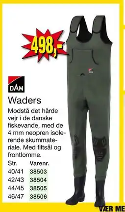 Harald Nyborg Waders, DKK 498 tilbud
