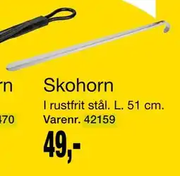 Harald Nyborg Skohorn, DKK 49 tilbud