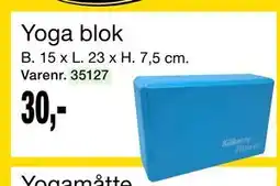 Harald Nyborg Yoga blok, DKK 30 tilbud