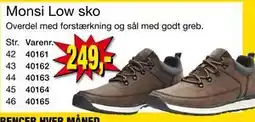 Harald Nyborg Monsi Low sko, DKK 249 tilbud