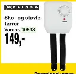 Harald Nyborg Sko- og støvletørrer, DKK 149 tilbud