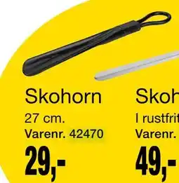 Harald Nyborg Skohorn, DKK 29 tilbud