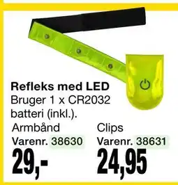Harald Nyborg Refleks med LED tilbud