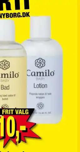 Harald Nyborg Baby lotion, DKK 10 tilbud