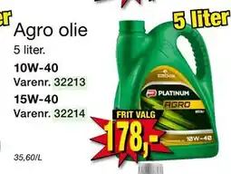 Harald Nyborg Agro olie, DKK 178 tilbud