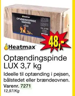 Harald Nyborg Optændingspinde LUX 3,7 kg, DKK 48 tilbud