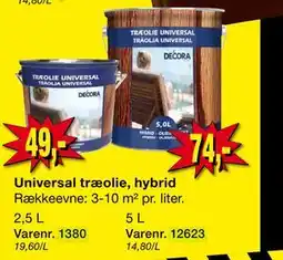 Harald Nyborg Universal træolie, hybrid tilbud