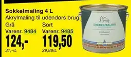 Harald Nyborg Sokkelmaling 4 L tilbud