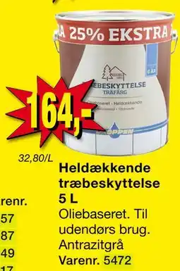 Harald Nyborg Heldækkende træbeskyttelse 5 L, DKK 164 tilbud